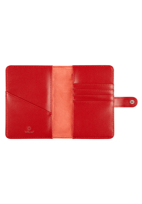 Bubble passport holder inside
